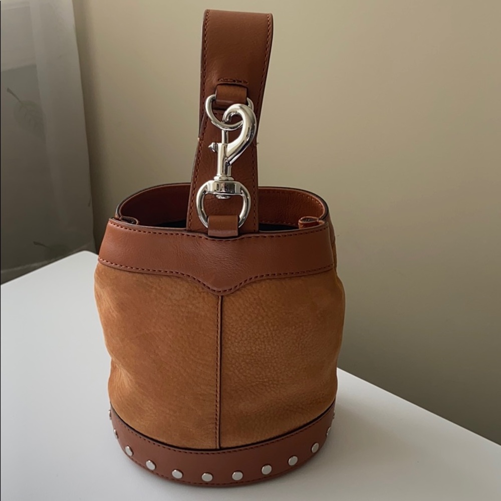 Rebecca Minkoff Mission Mini Bucket sling Buckle